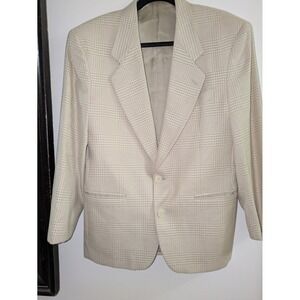 Vtg Gianfranco Ferre Sport coat Men's Blazer, wool Silk 38 short Spring wedding